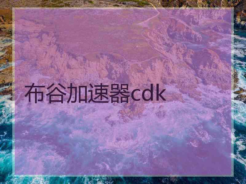 布谷加速器cdk