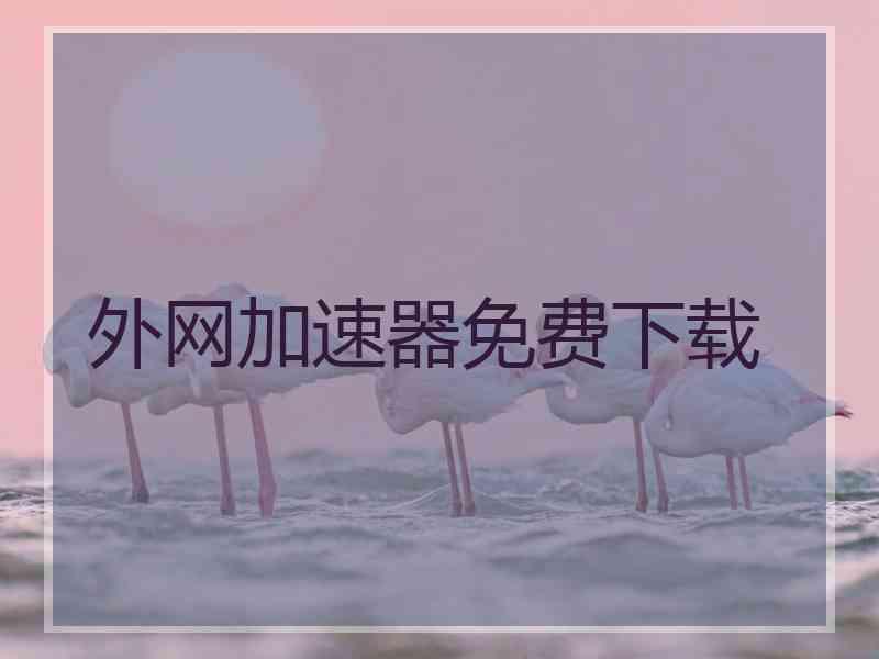 外网加速器免费下载