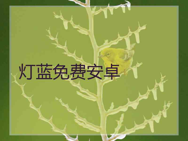 灯蓝免费安卓
