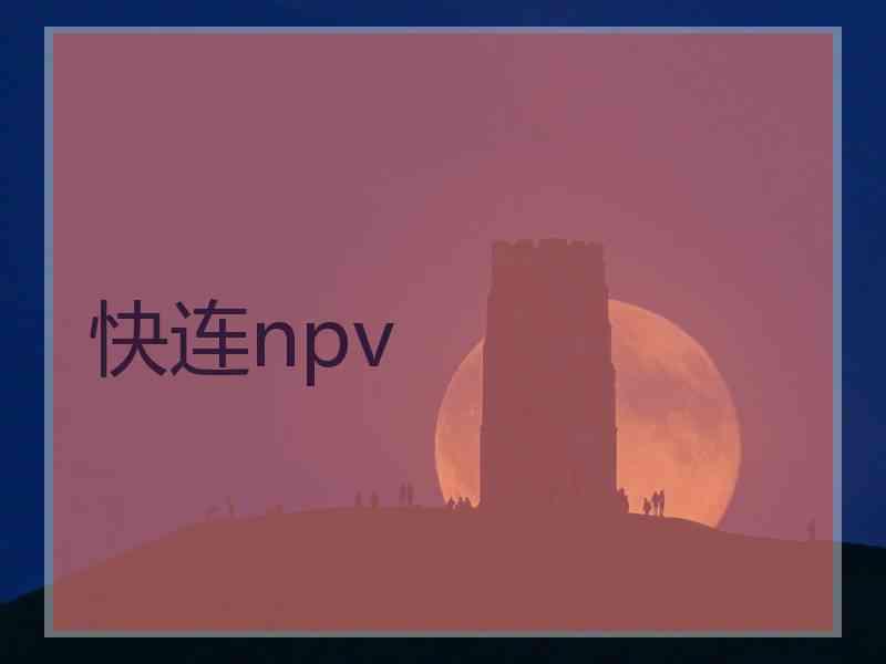 快连npv