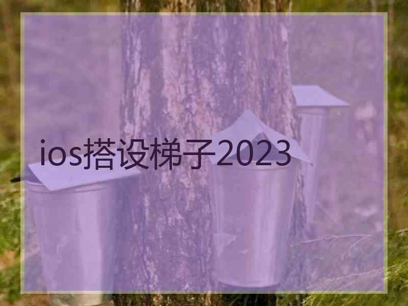 ios搭设梯子2023