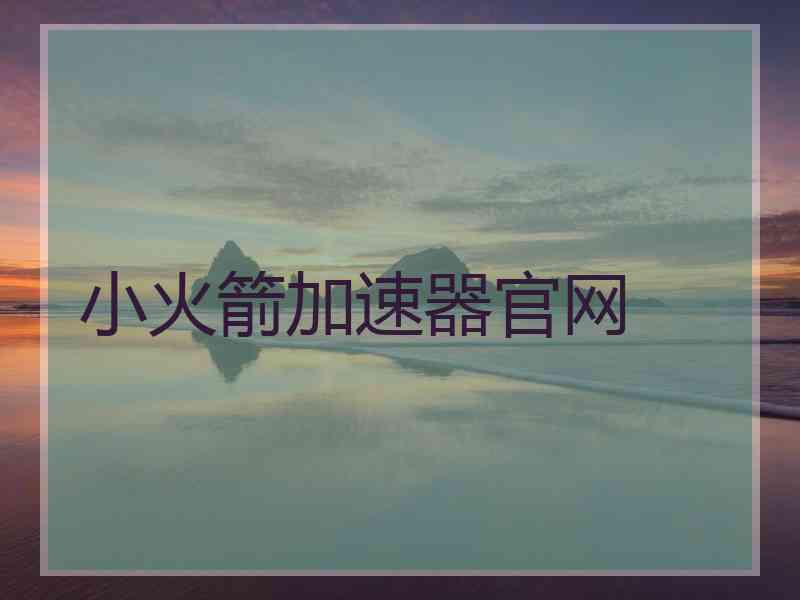 小火箭加速器官网