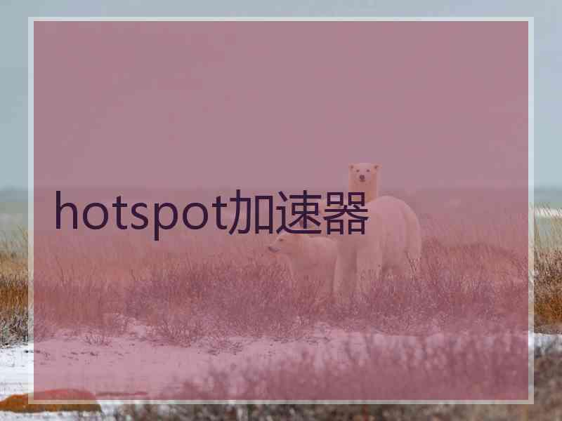 hotspot加速器