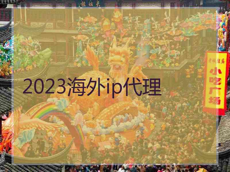 2023海外ip代理