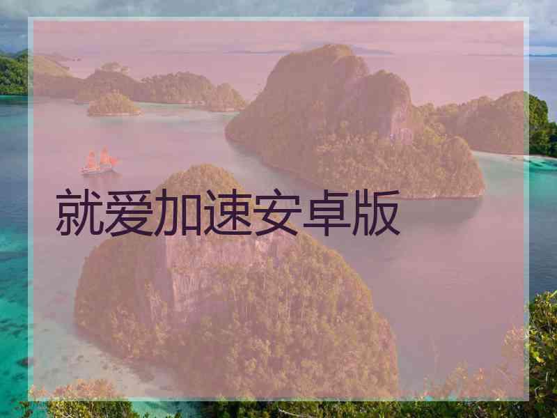 就爱加速安卓版