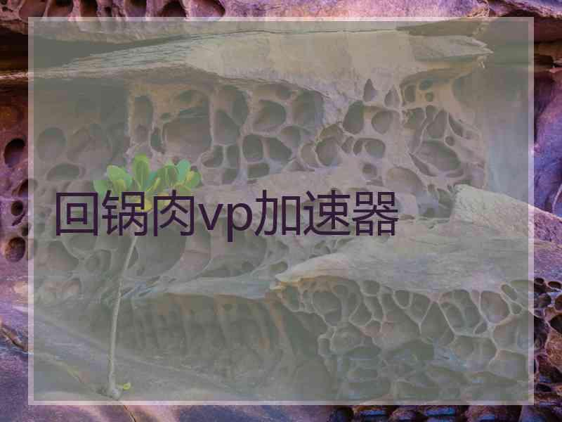 回锅肉vp加速器
