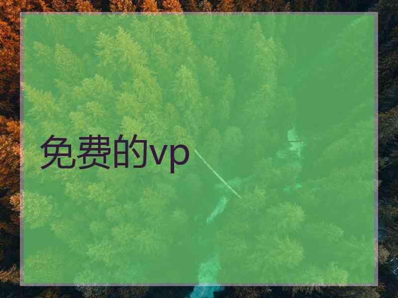 免费的vp