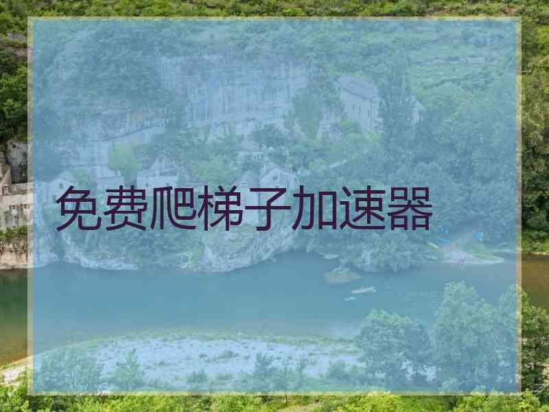 免费爬梯子加速器