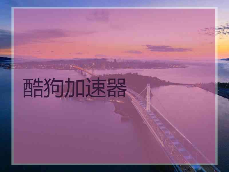 酷狗加速器