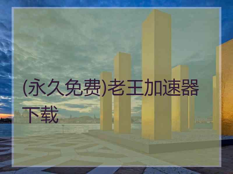 (永久免费)老王加速器下载