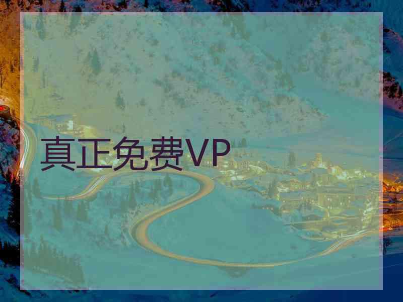 真正免费VP