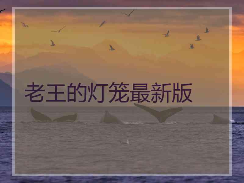 老王的灯笼最新版