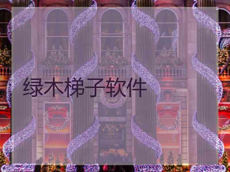 绿木梯子软件
