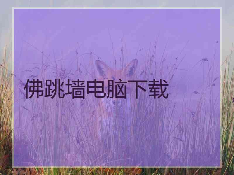 佛跳墙电脑下载