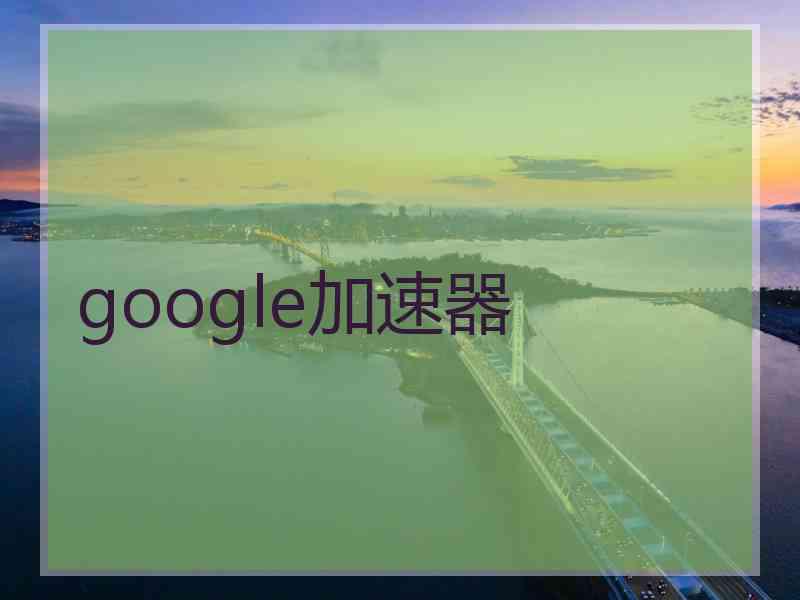 google加速器