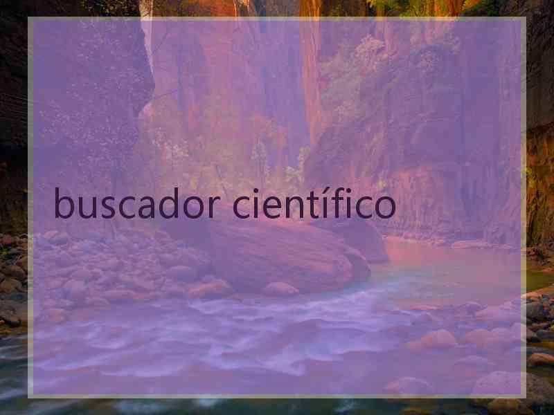 buscador científico