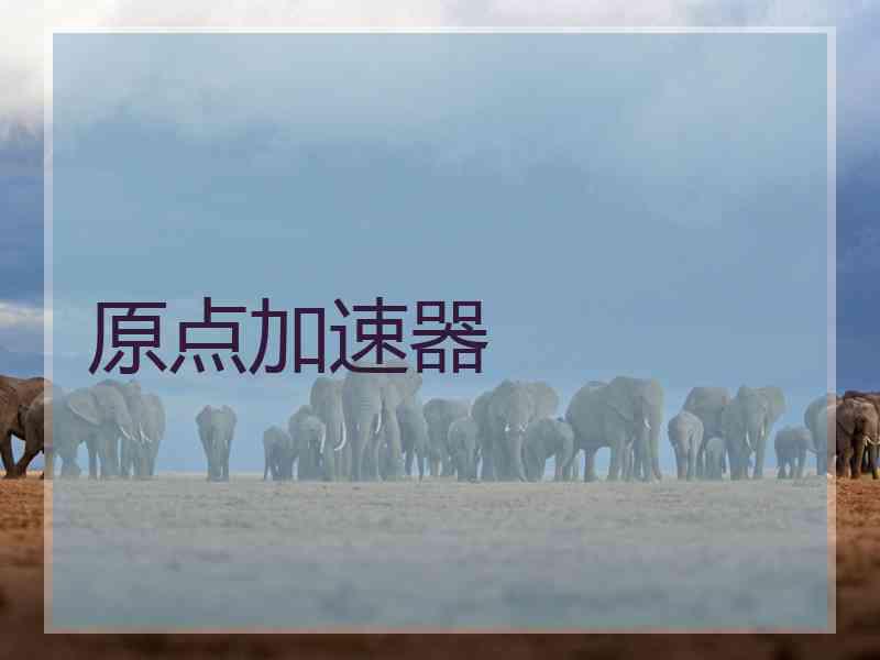 原点加速器