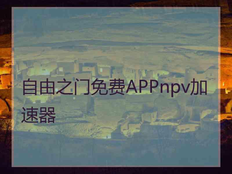 自由之门免费APPnpv加速器