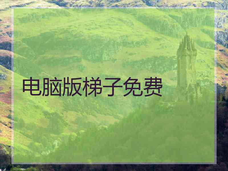 电脑版梯子免费