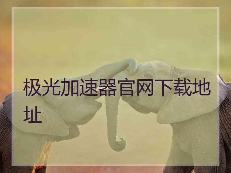 极光加速器官网下载地址
