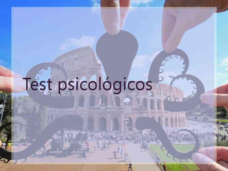 Test psicológicos