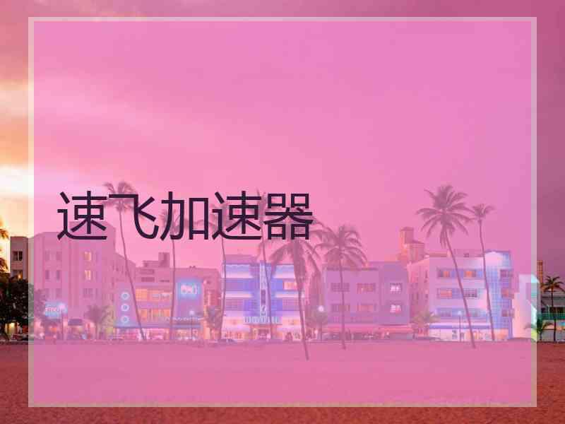 速飞加速器
