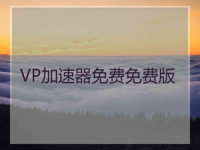 VP加速器免费免费版