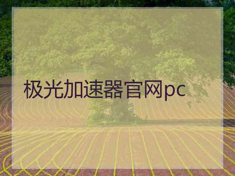 极光加速器官网pc