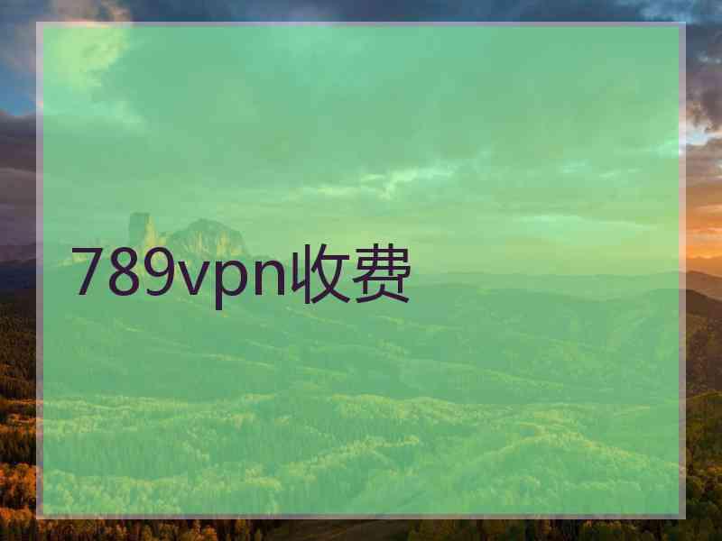 789vpn收费