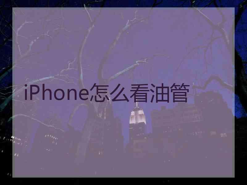 iPhone怎么看油管