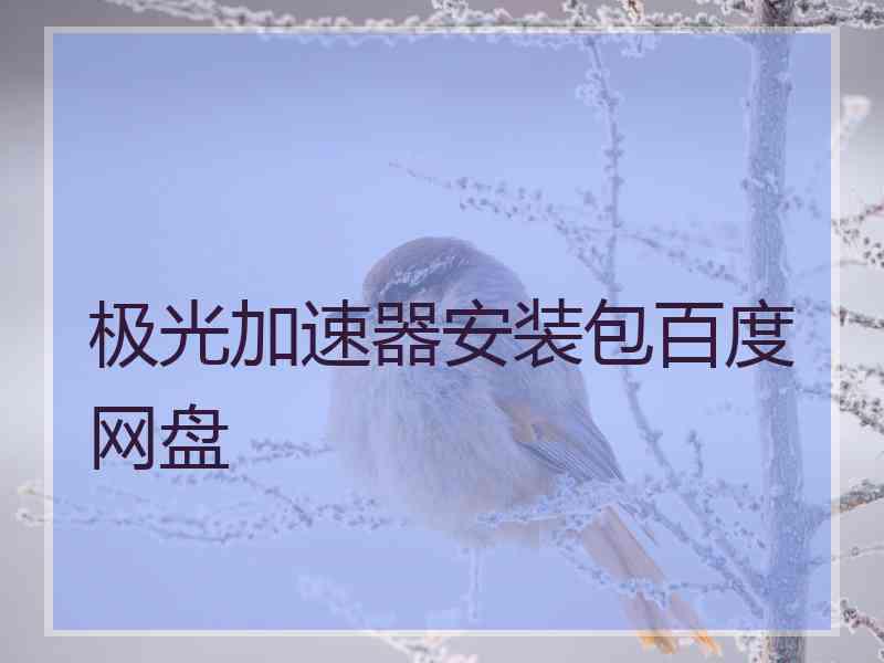 极光加速器安装包百度网盘