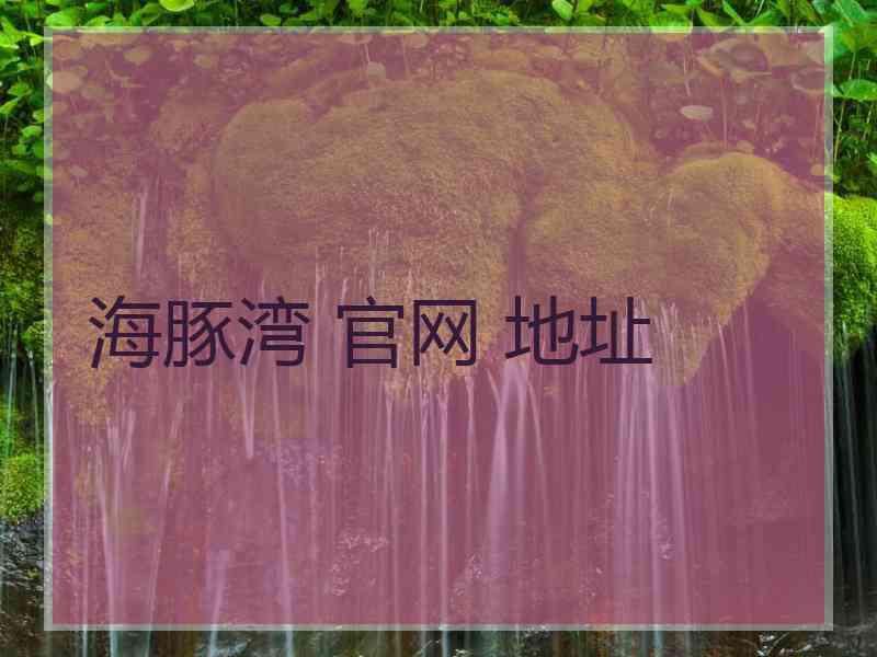 海豚湾 官网 地址