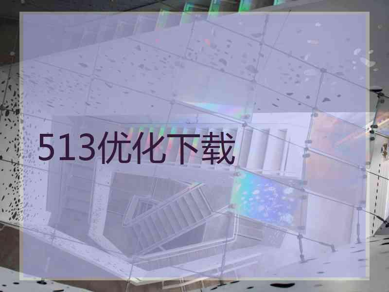 513优化下载