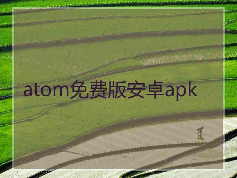 atom免费版安卓apk