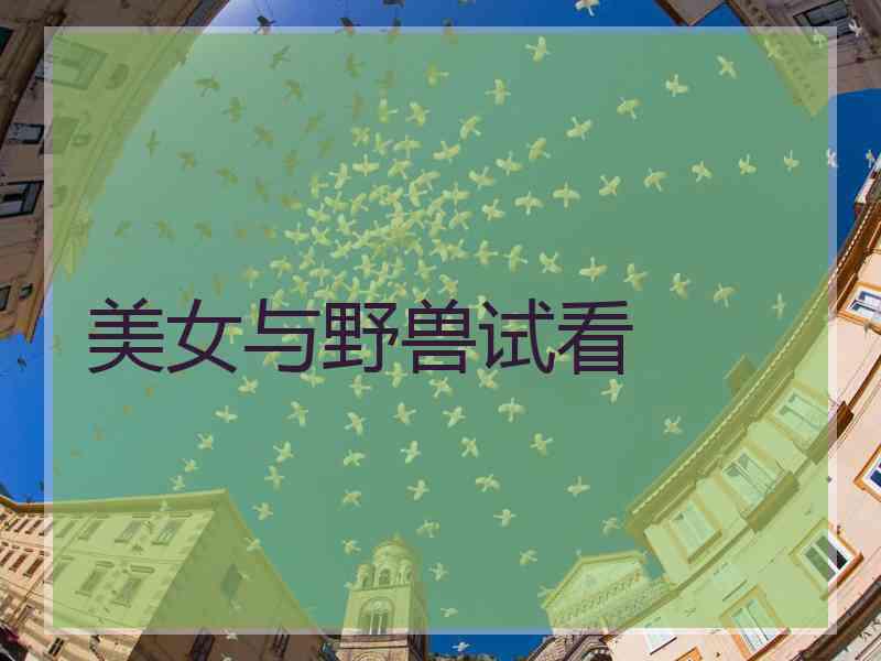 美女与野兽试看