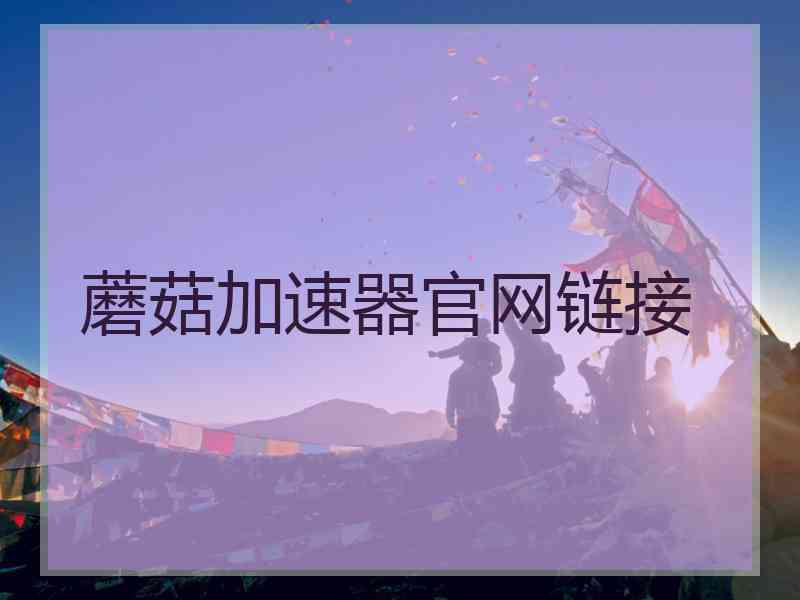 蘑菇加速器官网链接