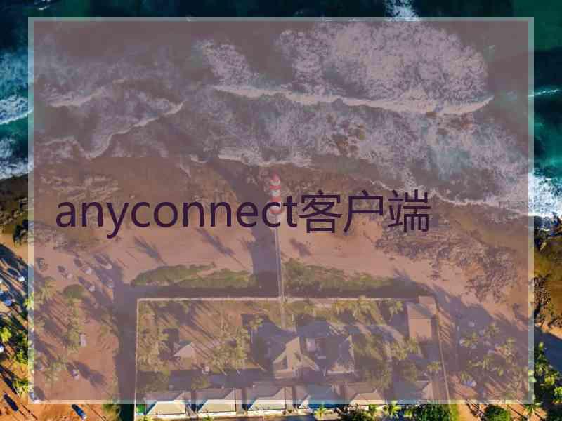 anyconnect客户端