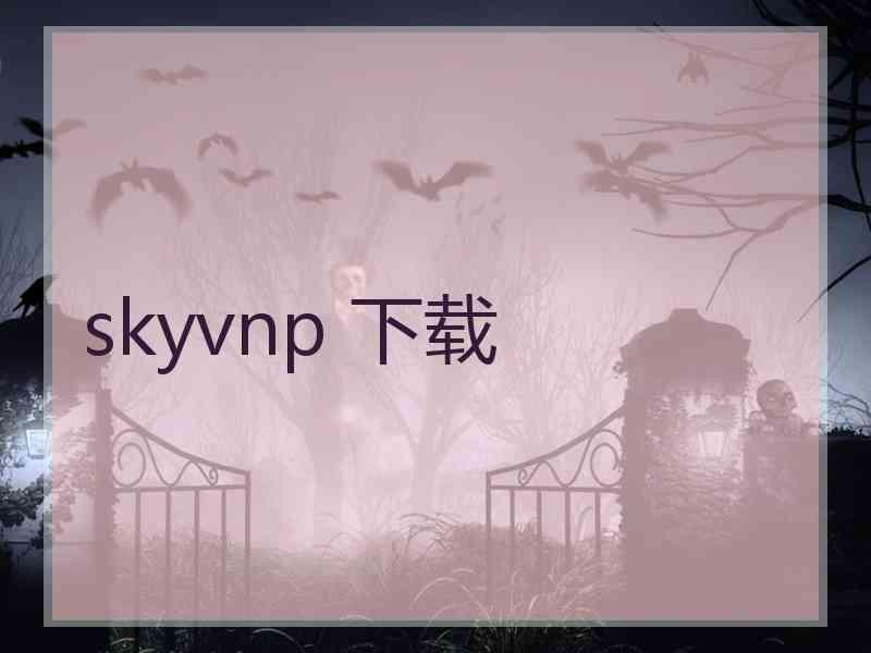 skyvnp 下载