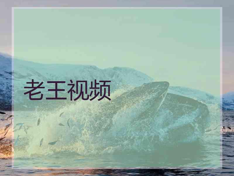 老王视频