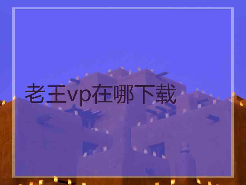 老王vp在哪下载