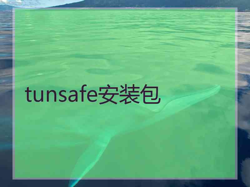 tunsafe安装包