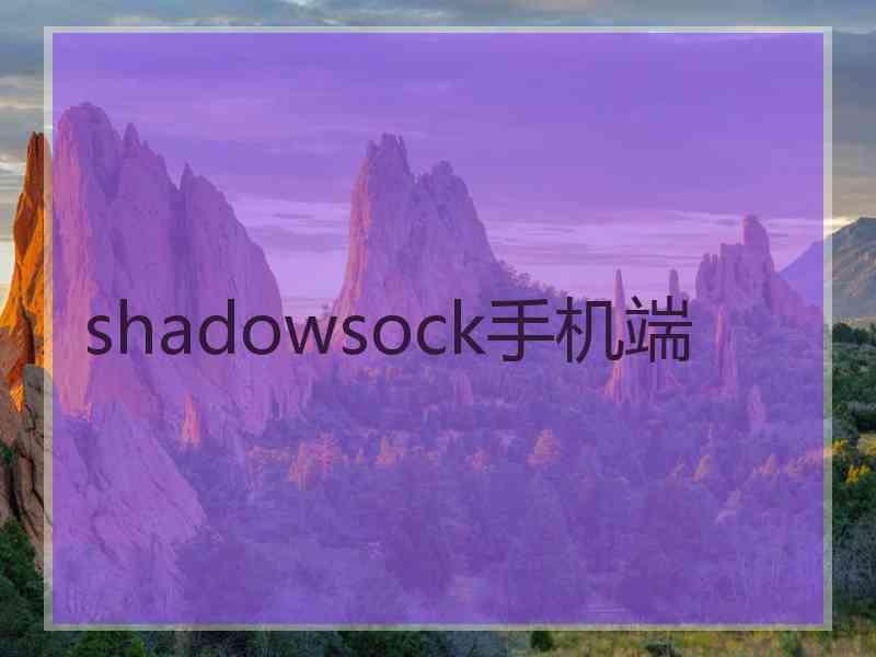 shadowsock手机端