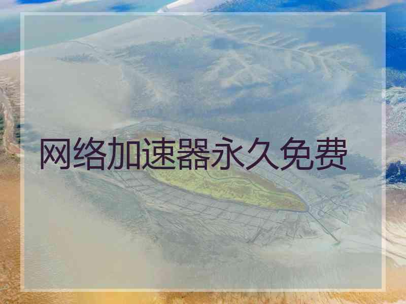 网络加速器永久免费