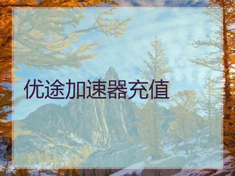 优途加速器充值