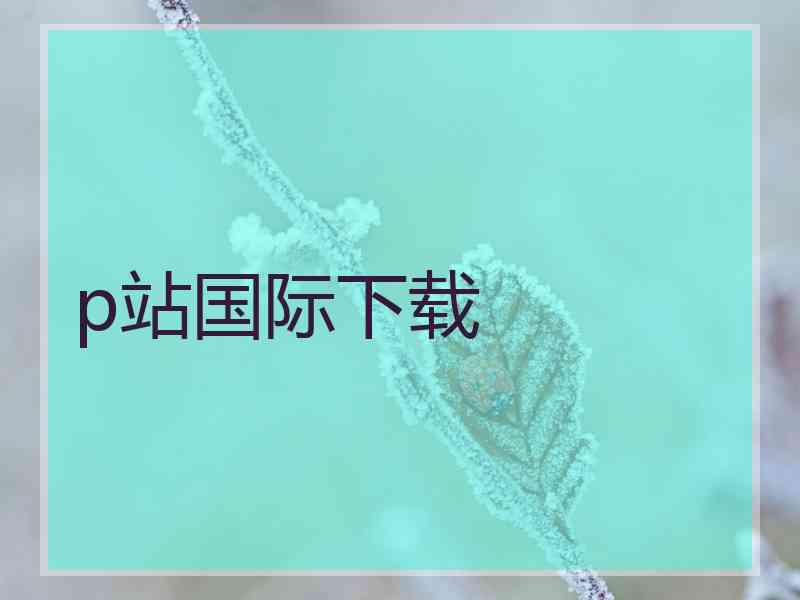 p站国际下载
